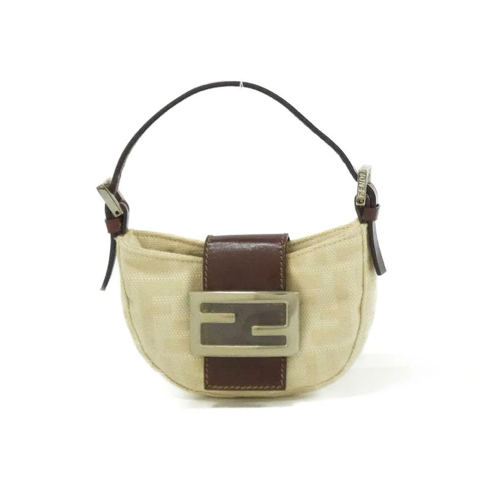 Fendi Zucca Croissant monogram canvas Brown